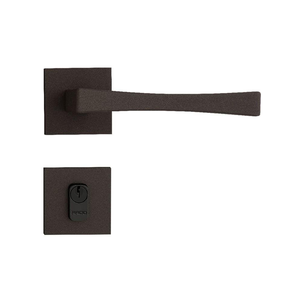 Fechadura em Zamac Roseta Quadrada 885-55 Externa Vivaldi Pado