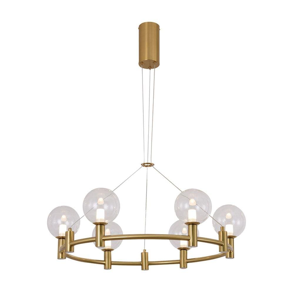 Pendente Bivolt Coralina OC021 Bella Iluminação Dourado