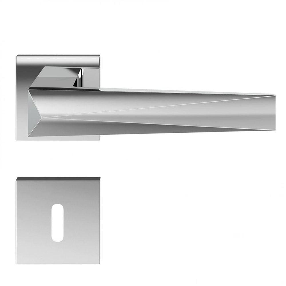Fechadura em Zamac Ascot ta Quadrada 55mm Cromada Pado