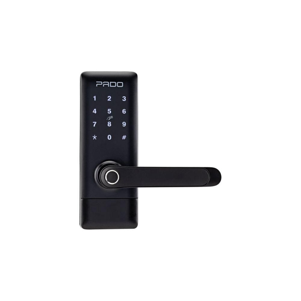 Fechadura Digital embutir 300w Waterproof Pado Preto