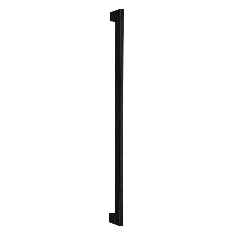 Puxador em Inox Texturizado 600mm SM Chopin Pado Preto Texturizado