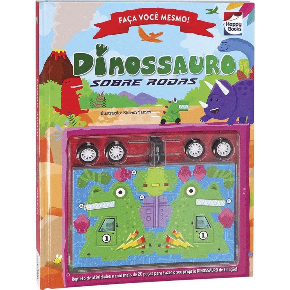 Faça Você Mesmo! - Dinossauro - Sobre Rodas