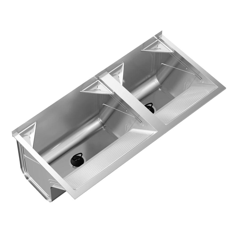 Super Tanque Duplo 104x50,6cm 114 Litros GhelPlus Inox