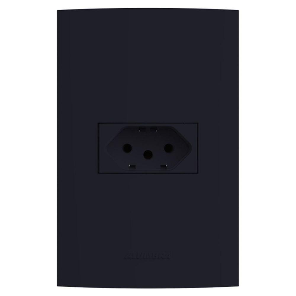 Tomada 10A com Placa 4X2 Inova Pro Class Alumbra