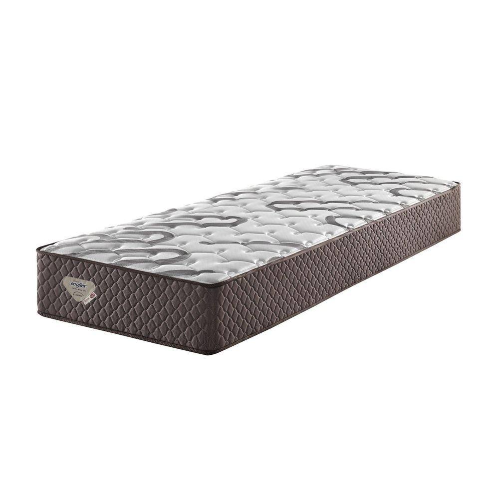 Colchão Solteiro Resistive Molas Ensacadas High Power Ecoflex 28x88x188cm Marrom