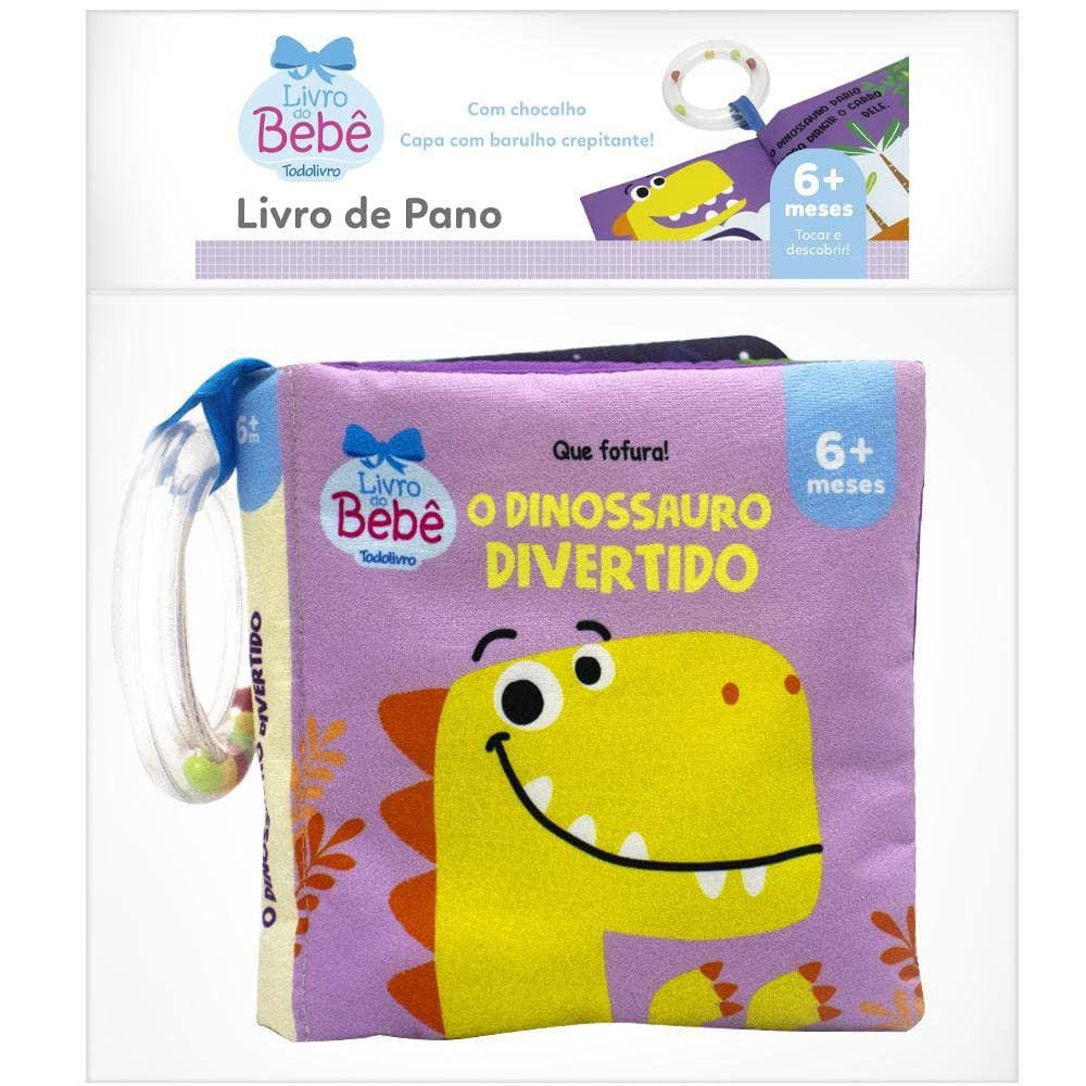 Livro De Pano - O Dinossauro Divertido
