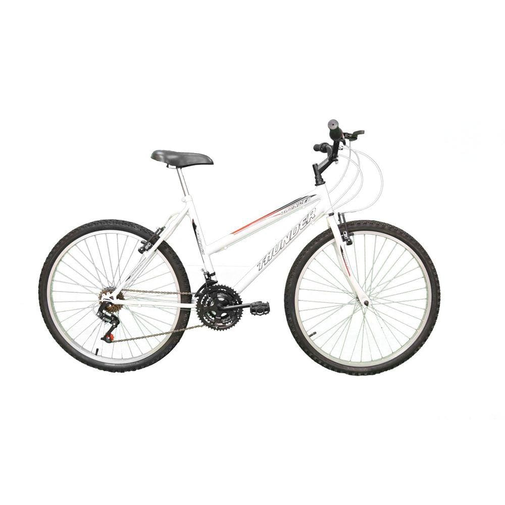 Bicicleta A26 Thunder MTB 21V TK3 Track Branco