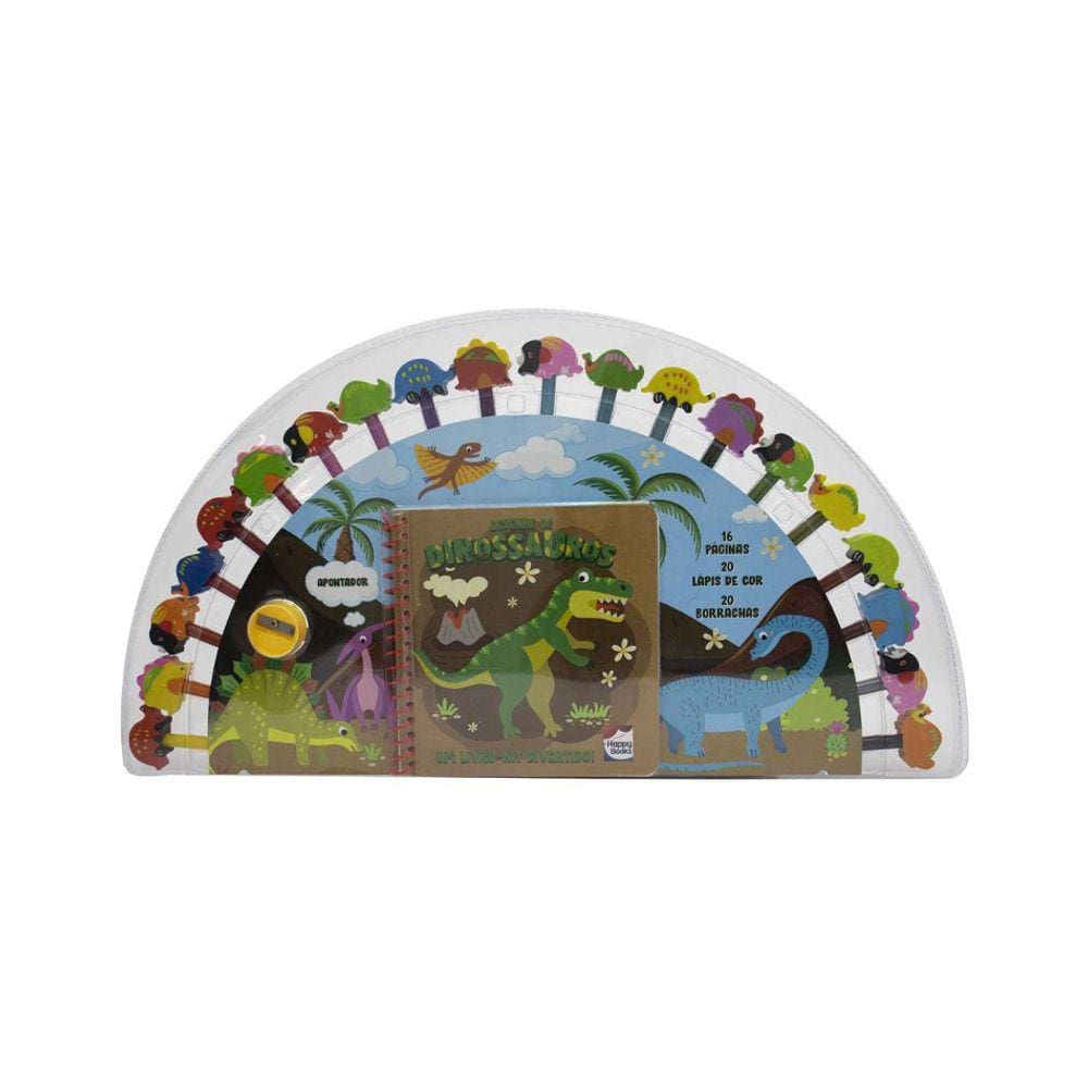 Um Livro-Kit Divertido! - Desenhe Os Dinossauros