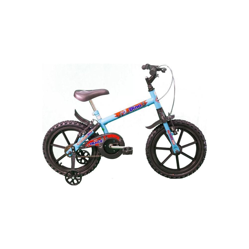 Bicicleta Infantil Dino A16 TK3 Track Azul/Vermelho