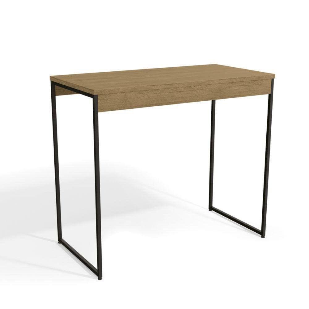 Bancada Gourmet Industrial 103cm Casatema Freijó/Preto