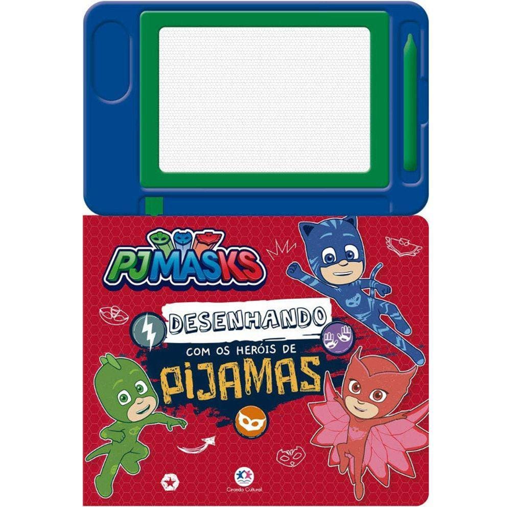 Pj Masks - Desenhando Com Os Herois De Pijamas