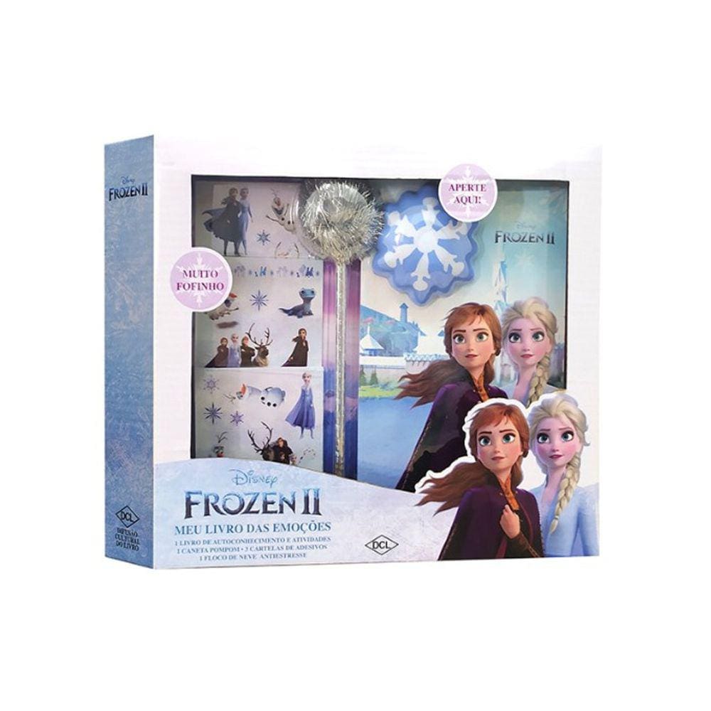 Box - Meu Livro Das Emoções - Frozen