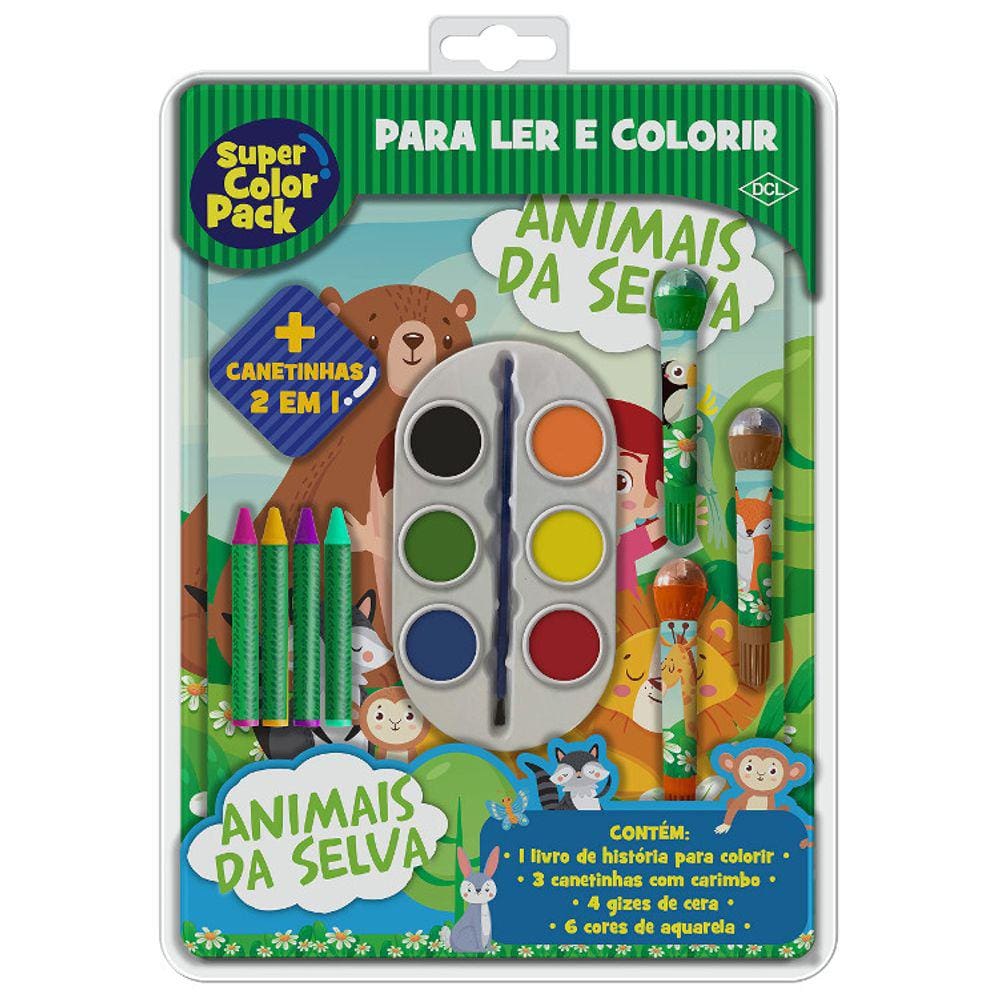 Super Color Pack - Animais Da Selva
