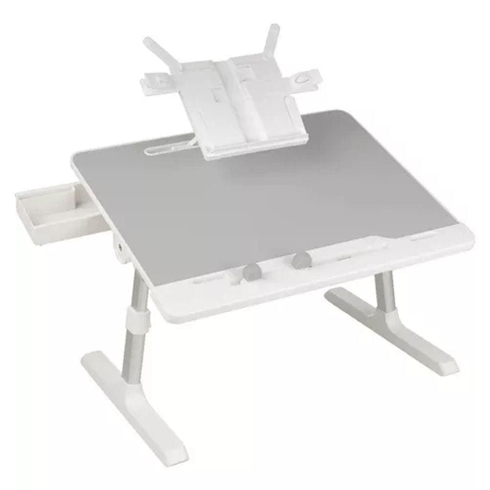 Mesa Para Notebook Deluxe - Dobrável Com Gaveta