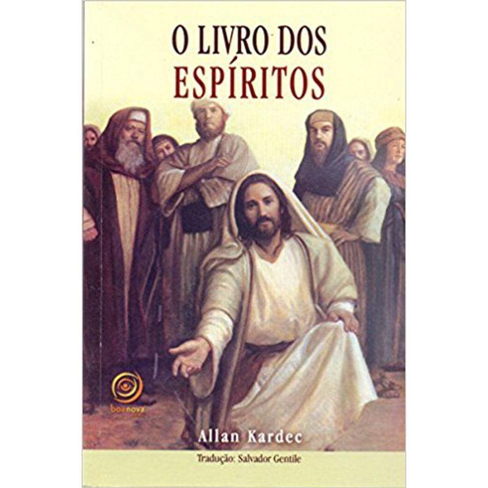 O Livro Dos Espiritos - Boa Nova - Capa Marron Escuro