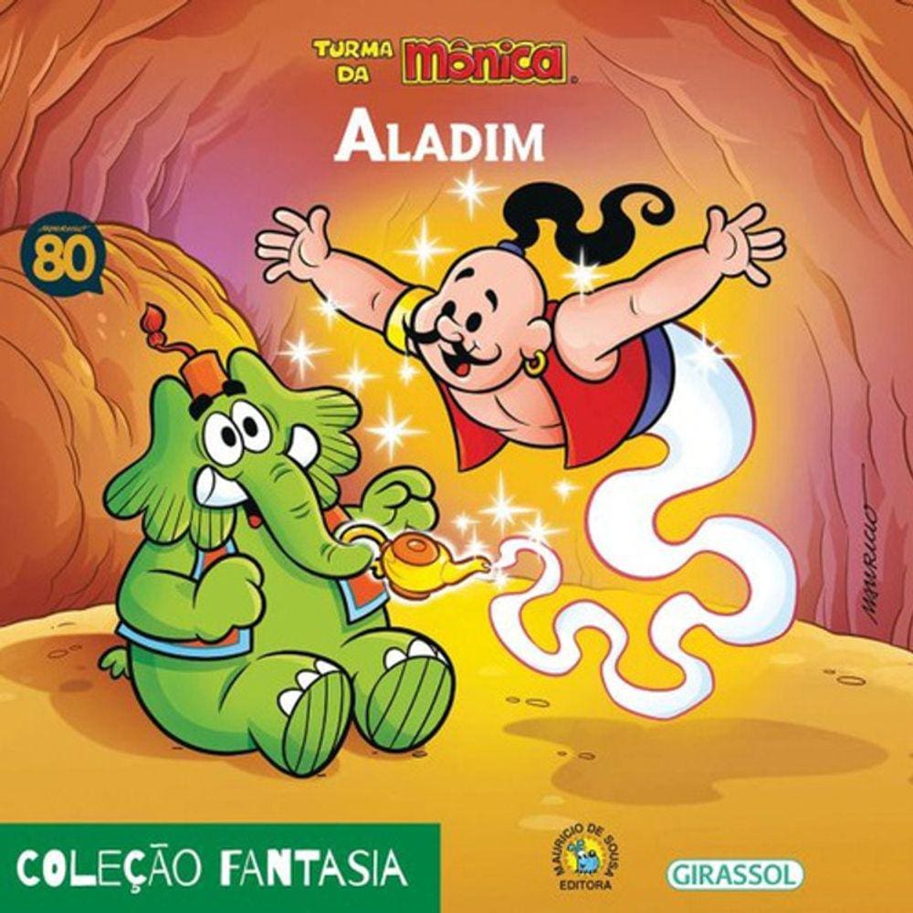 Coleçao Fantasia - Turma Da Monica - Aladim