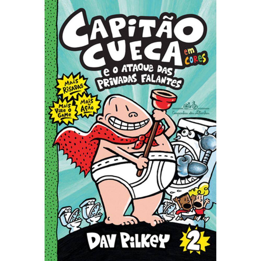 Capitão Cueca - Vol 02 - Em Cores