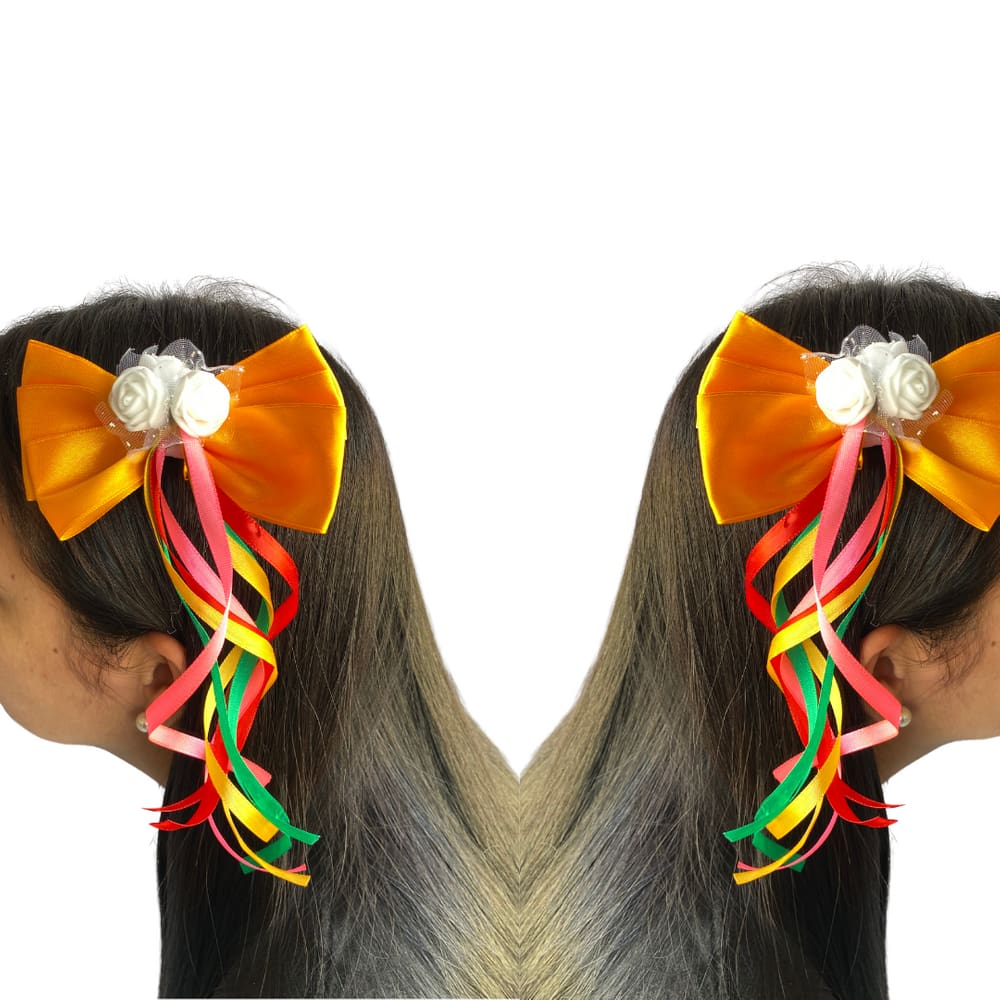 Presilha De Cabelo Tic Tac 2 Unidades Acessorio Festa Junina Caipirinha São João Quadrilha Arraia Quermesse