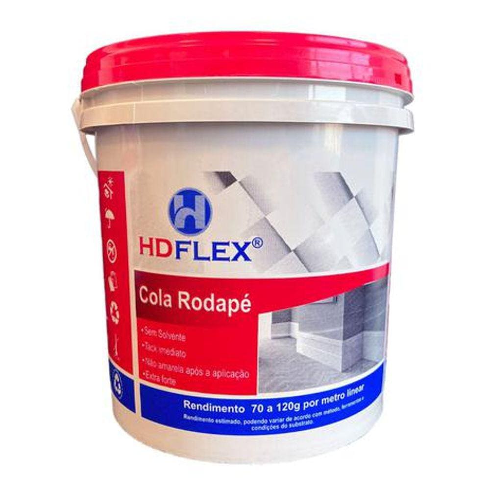 Cola Rodapé 1Kg - 2Un