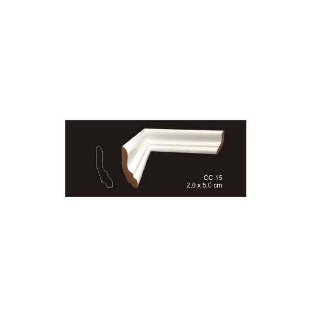Rodapé Cavimad Com Passa Fio 20 X 50 - Cc15 12 Barras