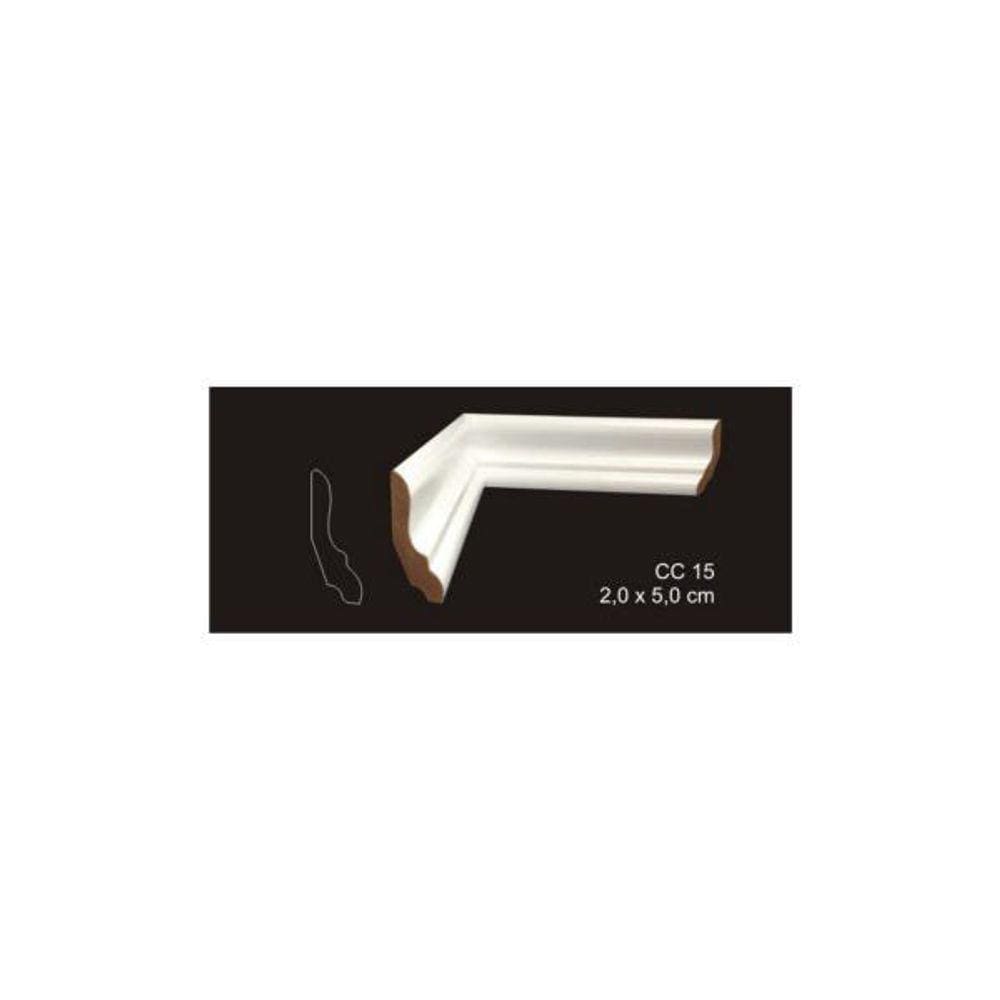 Rodapé Cavimad Com Passa Fio 20 X 50 - Cc15 9 Barras