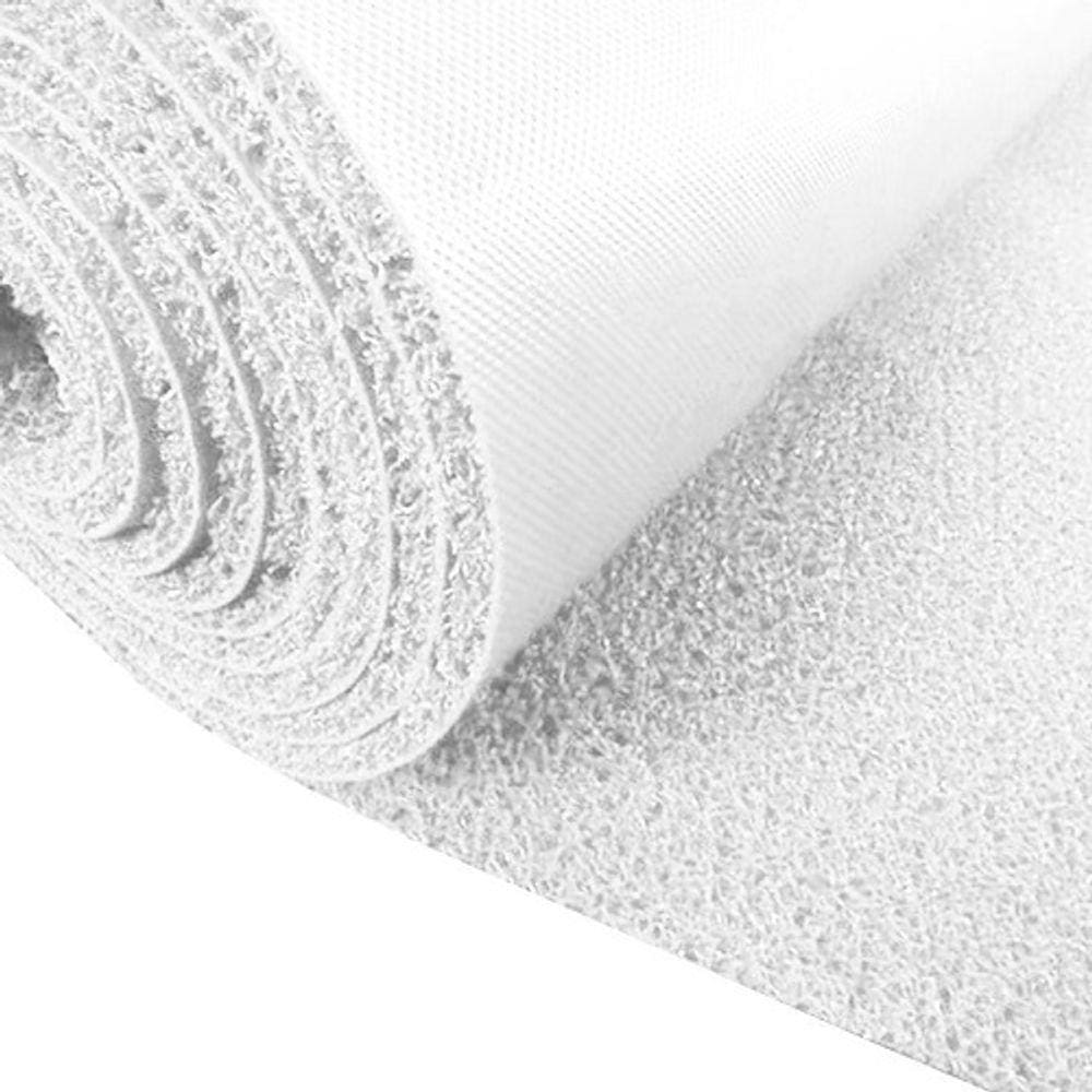 Capacho De Vinil Branco Kapazi 1,2X11m