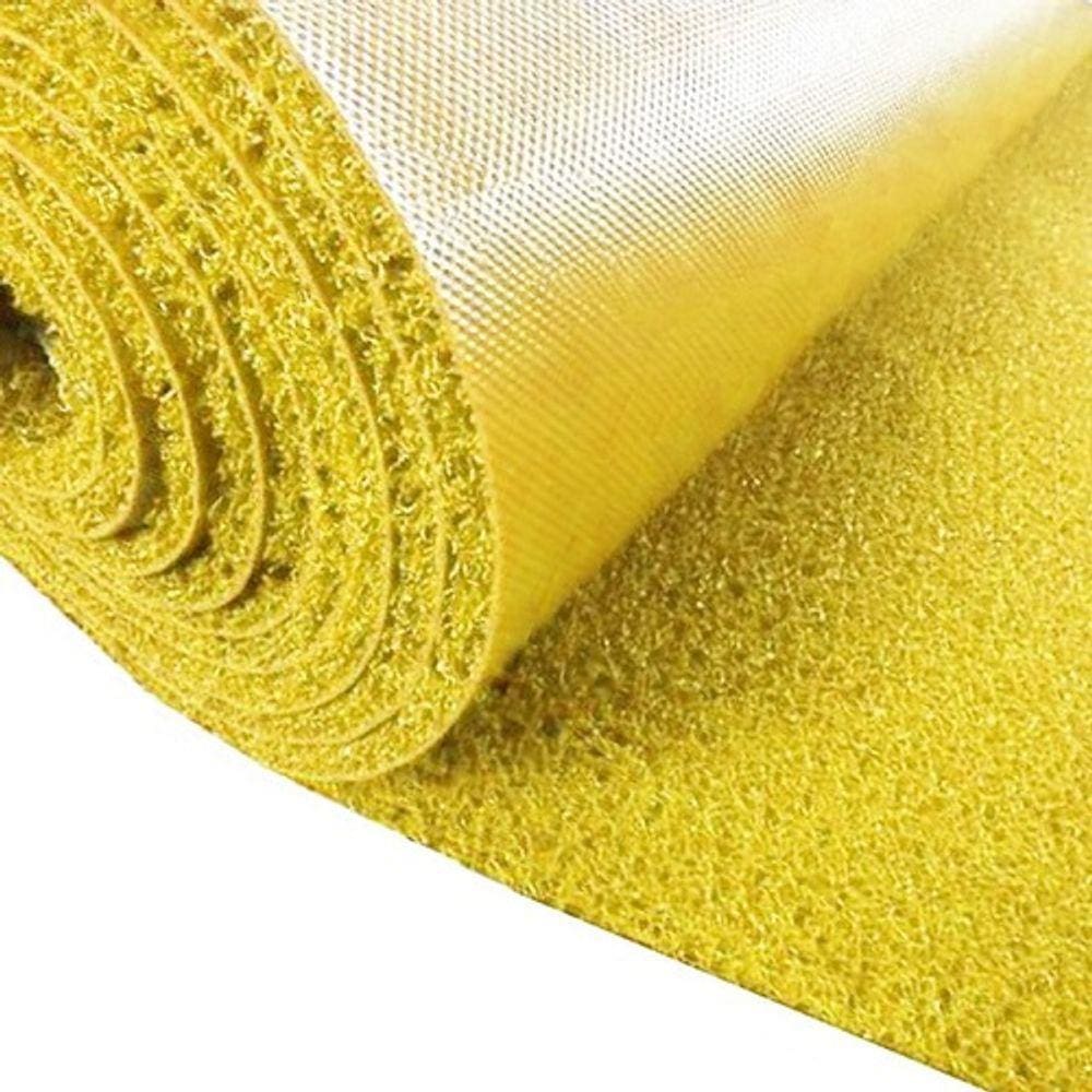 Capacho De Vinil Amarelo Boldor 1,22X8m