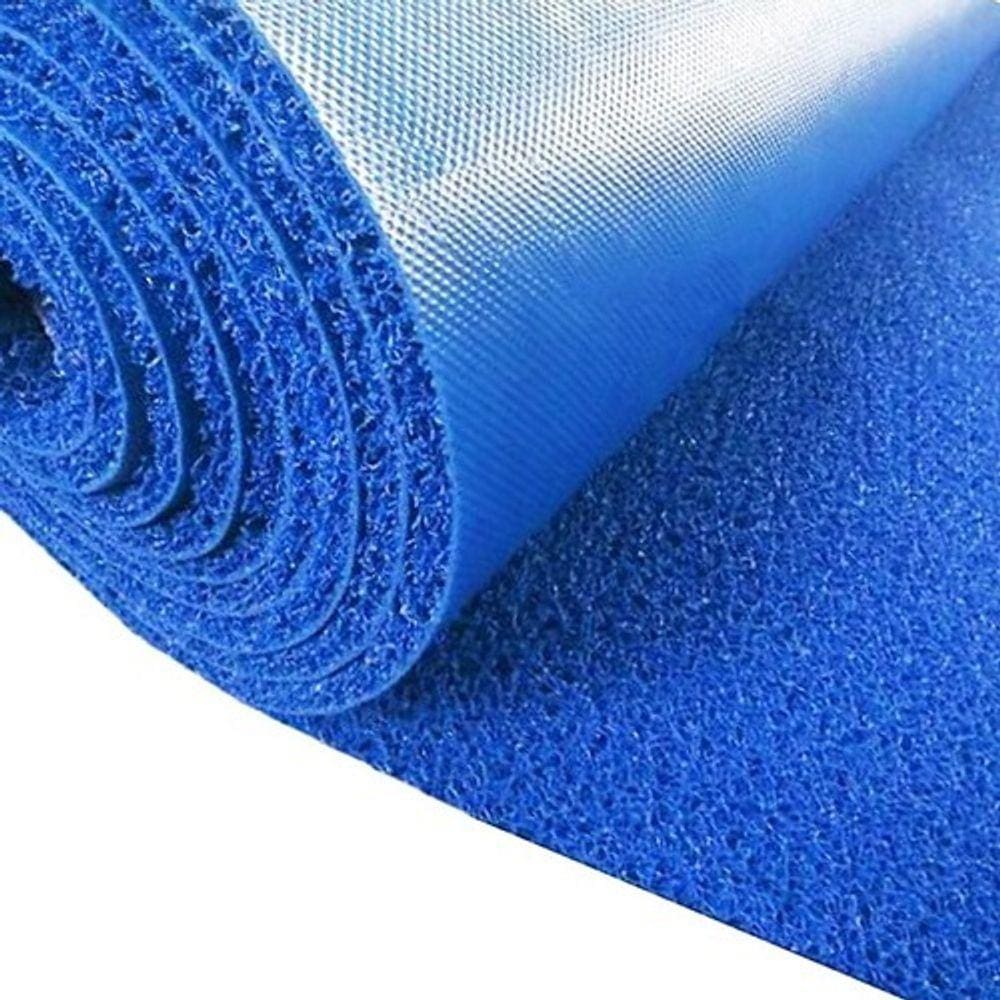 Capacho De Vinil Azul Claro Kapazi 1,2X10m