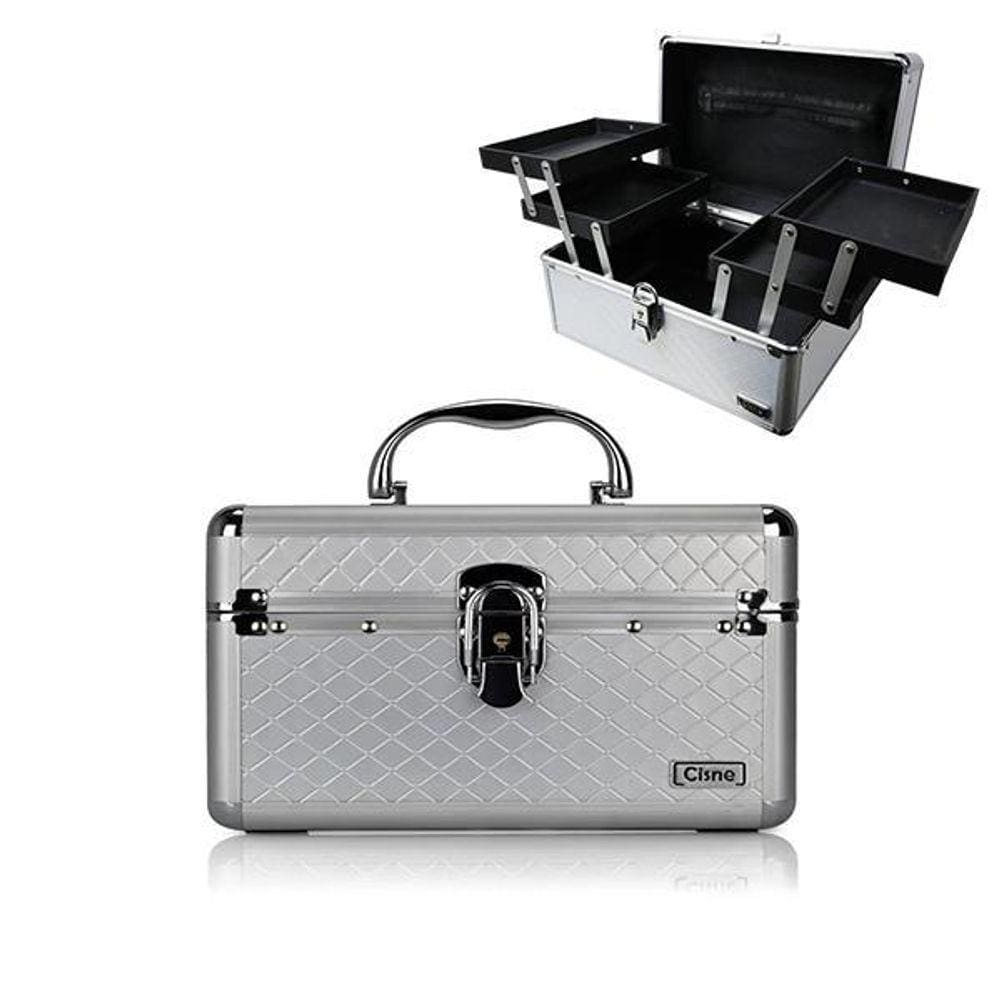 Maleta Organizadora Completa Cisne Csn-L5152 - Prata
