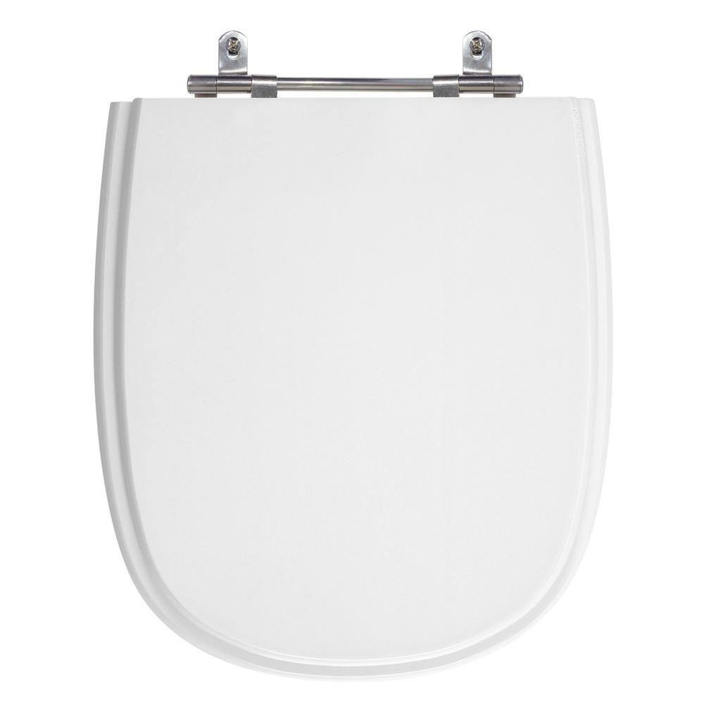 Assento Poliéster Laminado Sabatini Branco Para Bacia Icasa