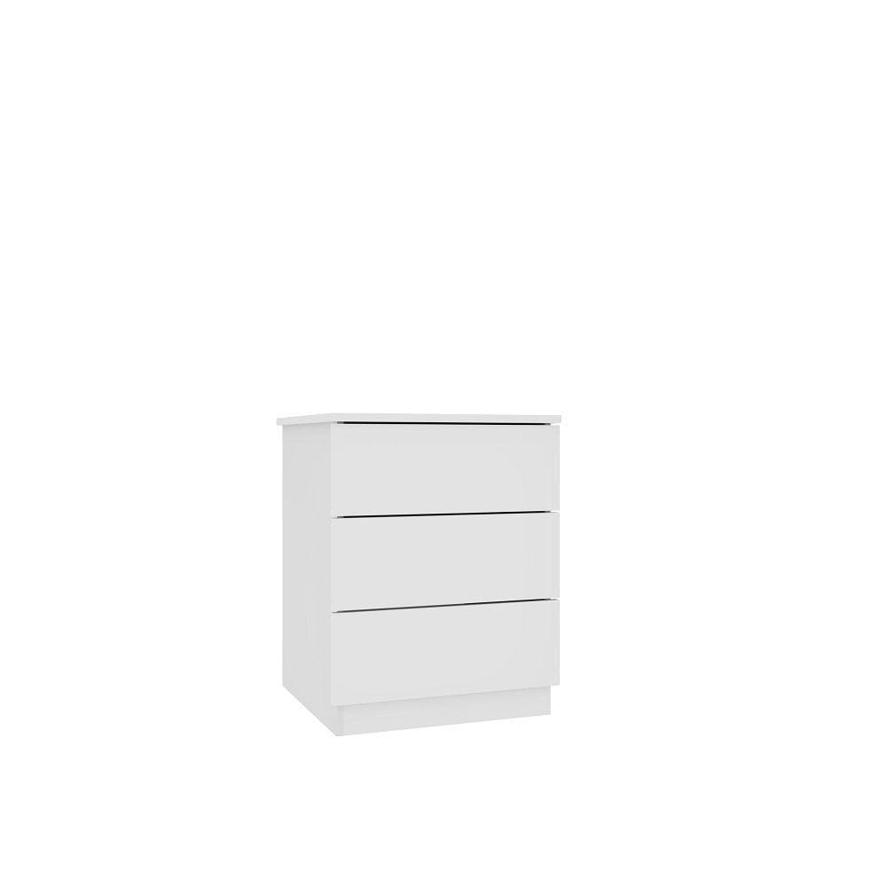 Mesa de Cabeceira Veronna 3 Gavetas Tcil