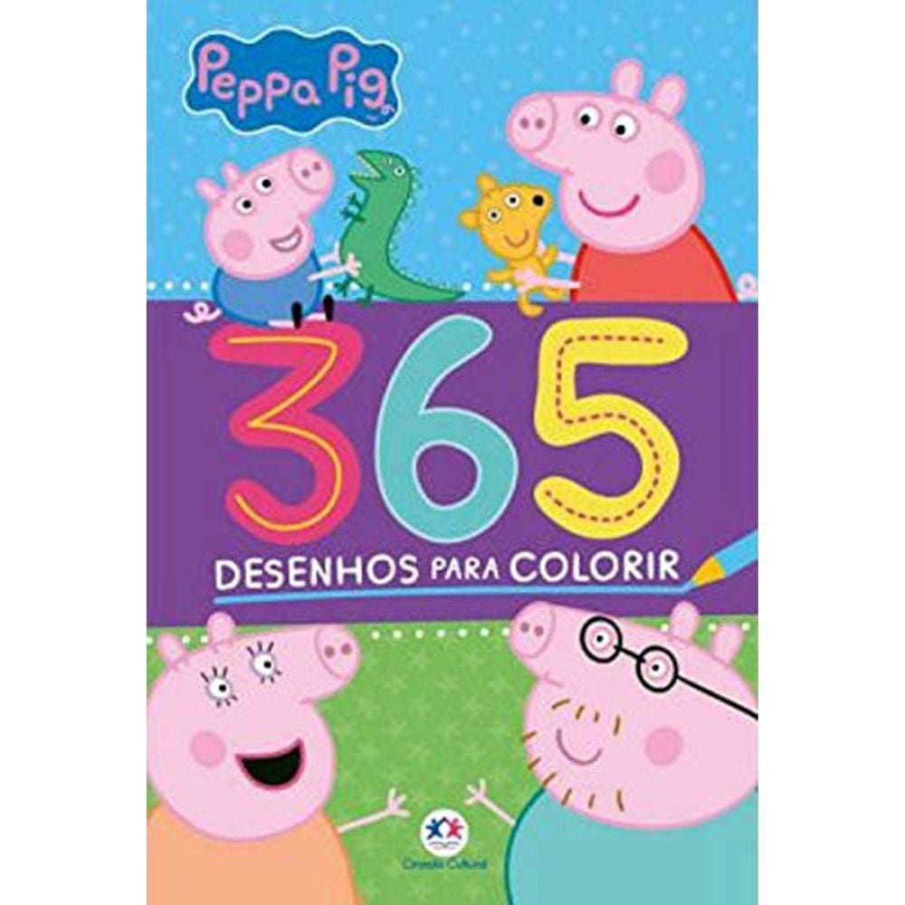 365 Desenhos Para Colorir - Peppa Pig