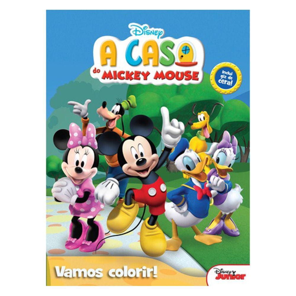 Vamos Colorir - A Casa Do Mickey Mouse