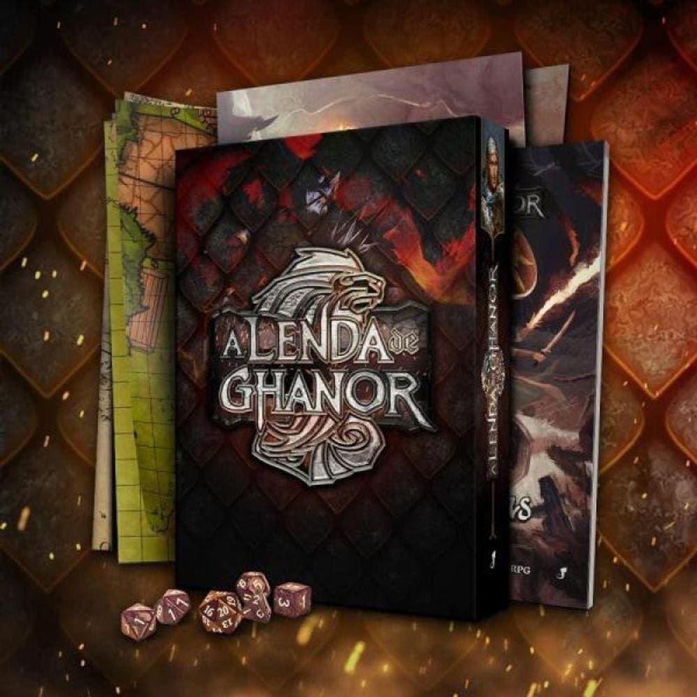 A Lenda De Ghanor Rpg - Versão Luxo