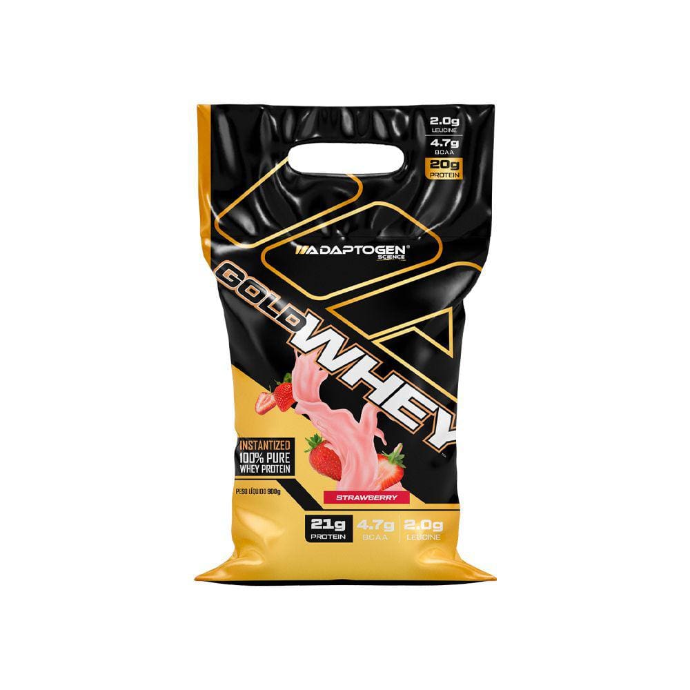 Gold Whey (900g) Strawberry Adaptogen