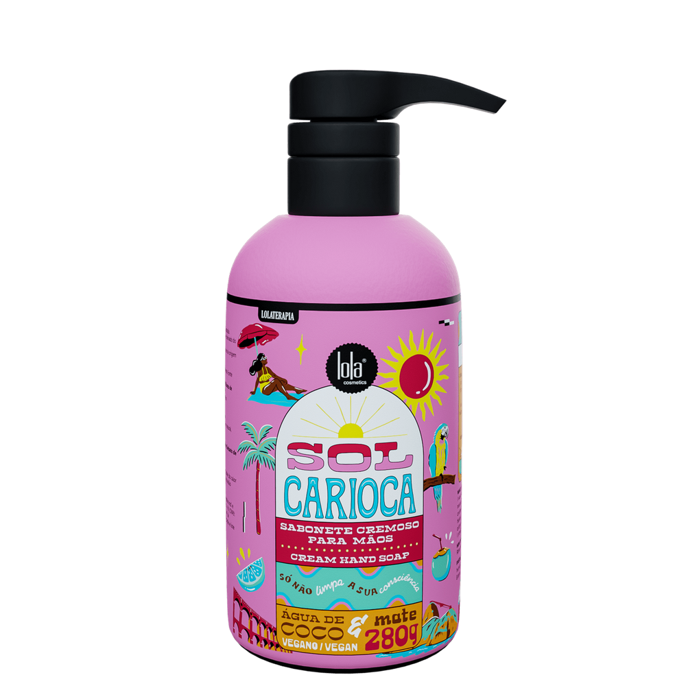 Lola Cosmetics Sol Carioca - Sabonete Cremoso para Mãos 280g