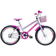 Bicicleta Aro 20 Feminina Infantil Tridal Branco