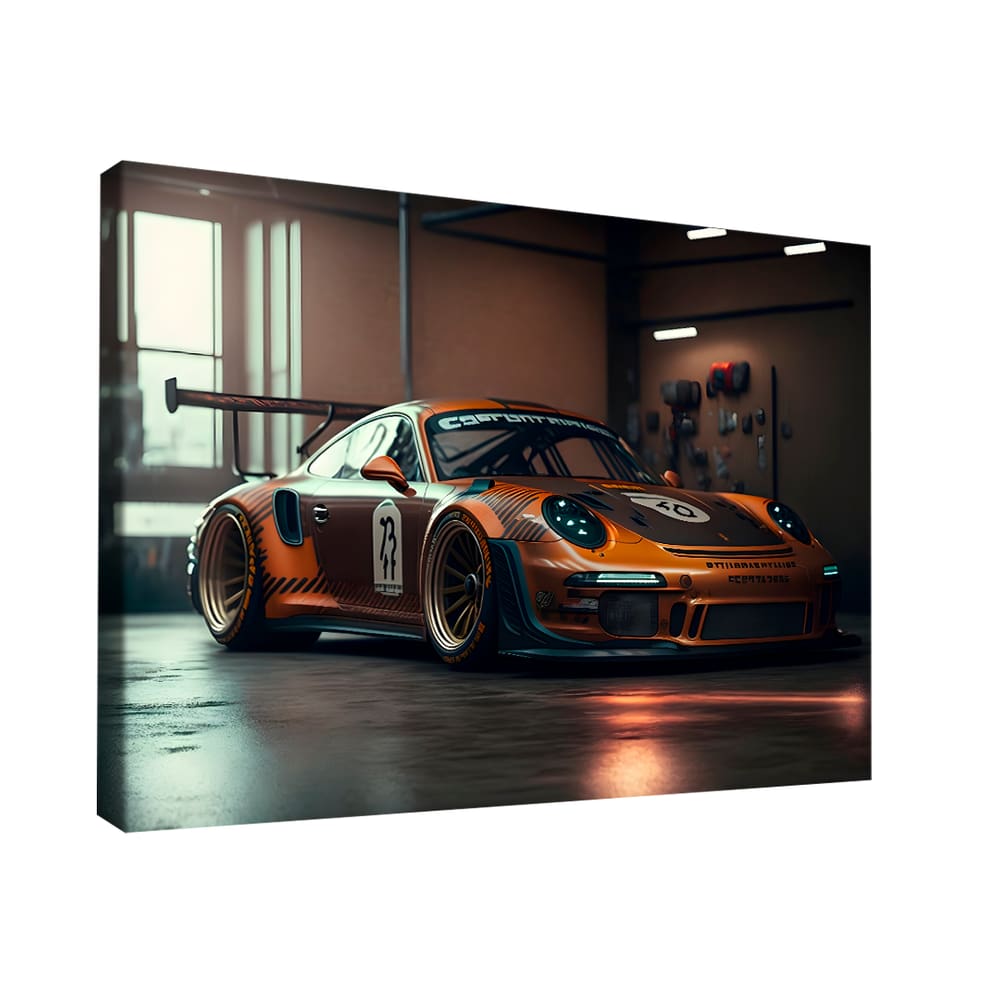 Quadro Porsche Gold -- BR ARTES