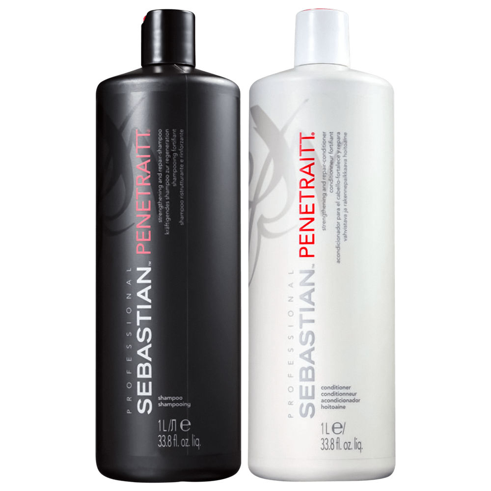 Kit Sebastian Professional Penetraitt Duo Salon - Shampoo 1L + Condicionador 1L