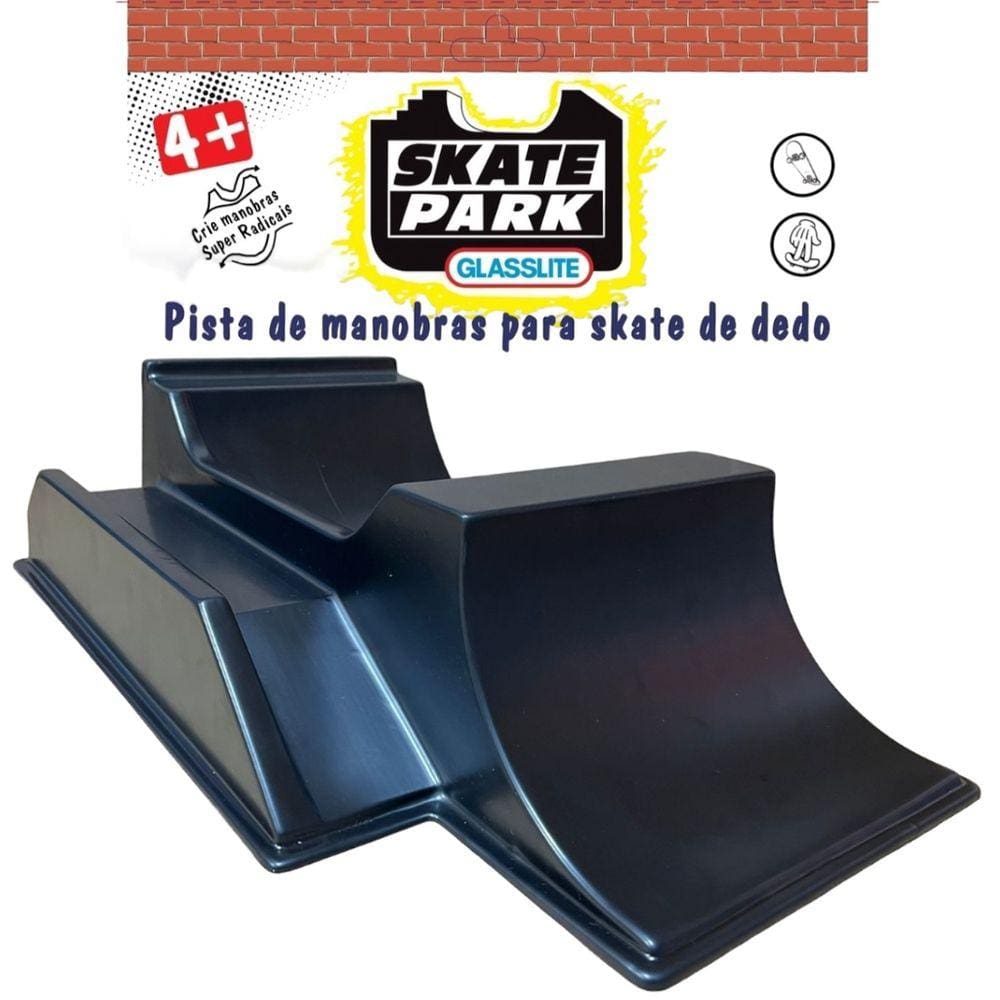 Pista skate dedo brinquedo extra extra extra extra