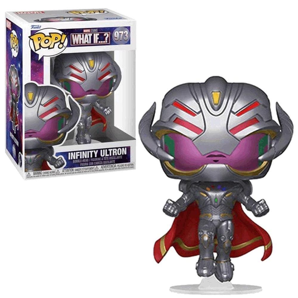 Funko Pop Marvel What If Infinity Ultron Jóias do Infinito