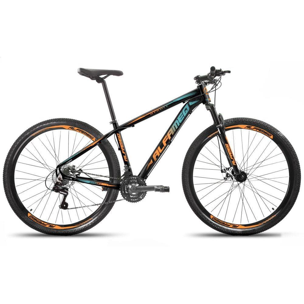 Bicicleta Aro 29 Alfameq Stroll Câmbio Shimano Freio A Disco 24 Marchas