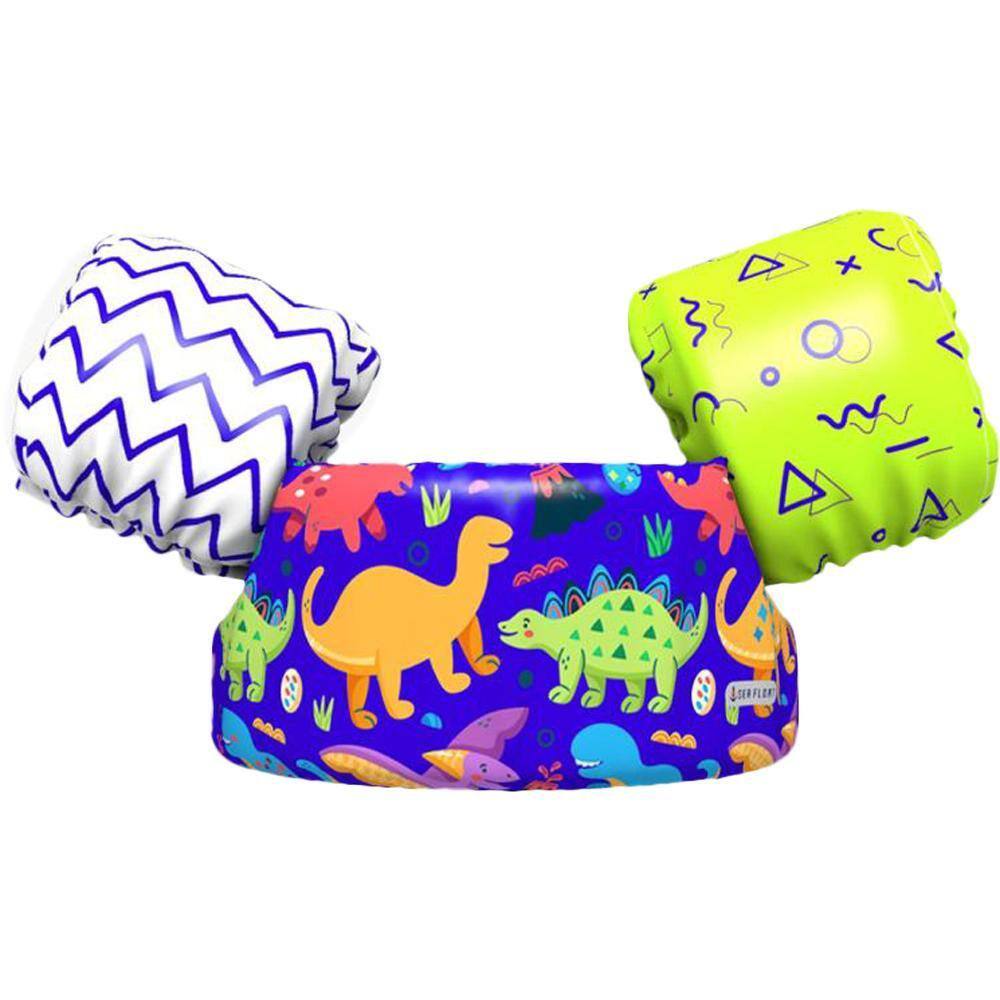 Boia Sea Float Dinossauro Beach 10-25Kg Azul