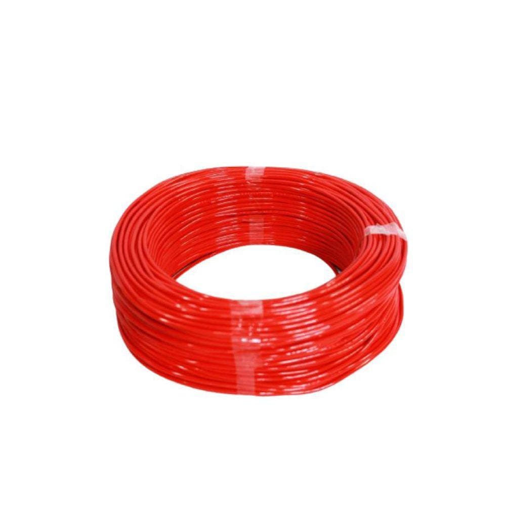 Fio Flexível 4 Mm 80 Metros Vermelho