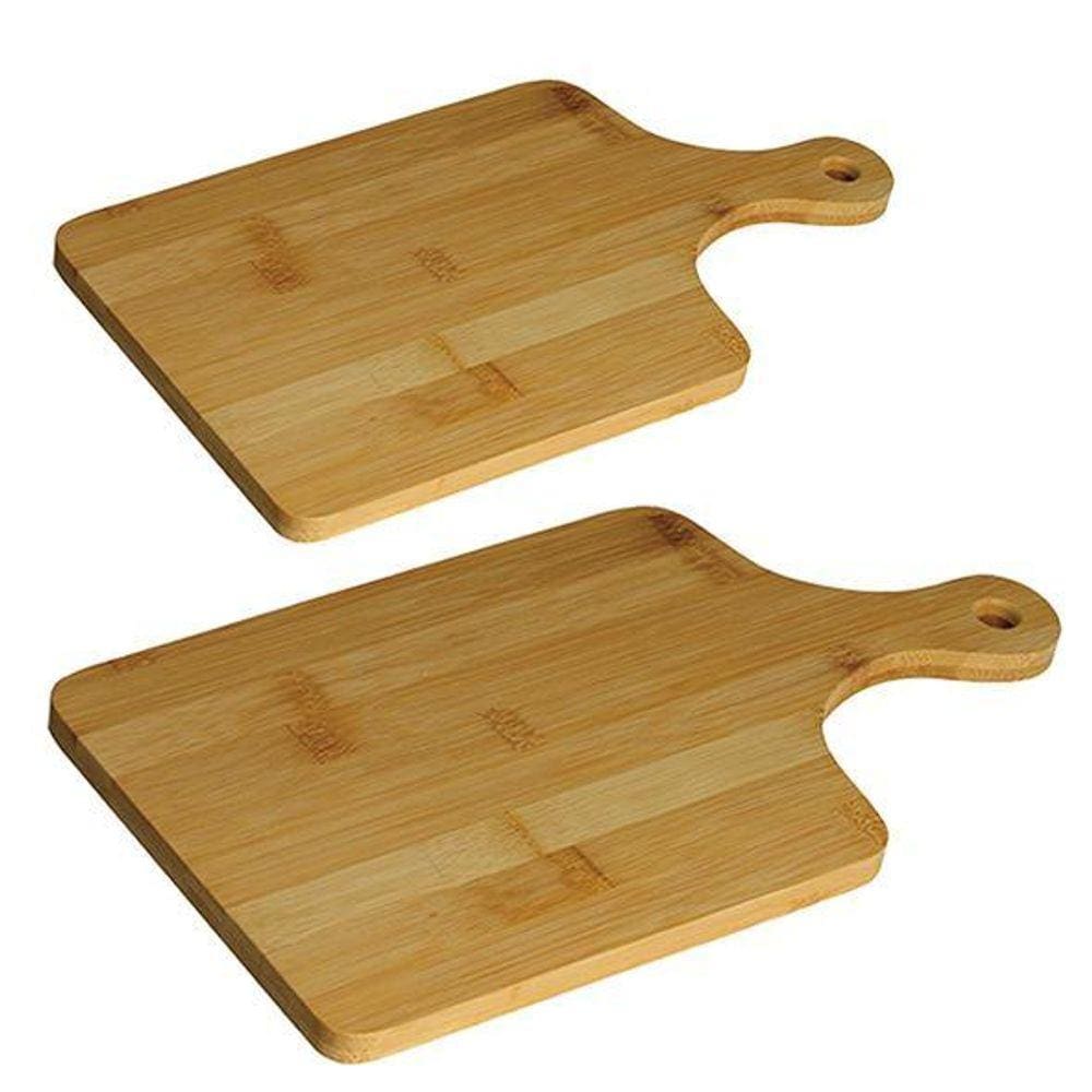 Conjunto 2 Tábuas Servir Bambu Class Home