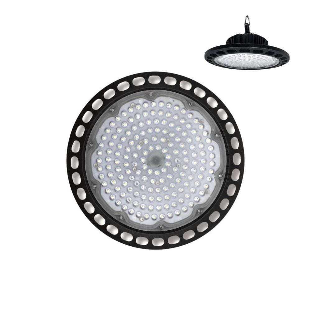 Luminária High Bay Ufo Led 200W Industrial Luz Branca