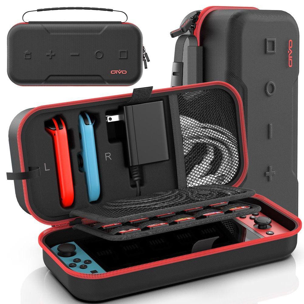 Case Bolsa Nintendo Switch Oled Espaço Para Carregador Oivo