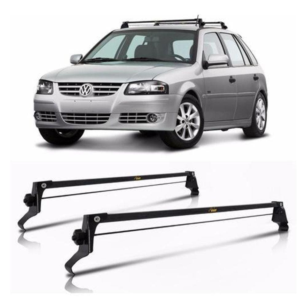 Rack De Teto Bagageiro Vw Gol G2 G3 G4 4 Portas
