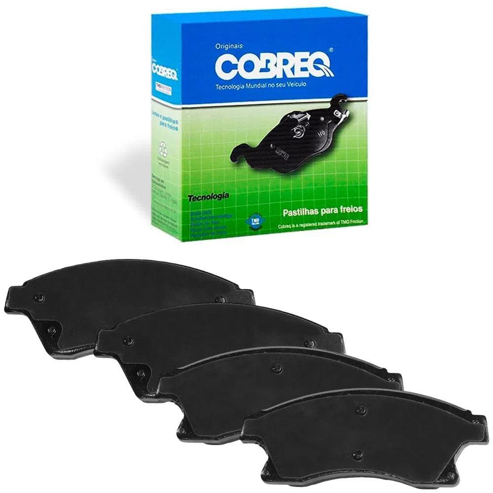 Kit Pastilha Freio Cerâmica Dianteira GM Cruze Bosch Cobreq