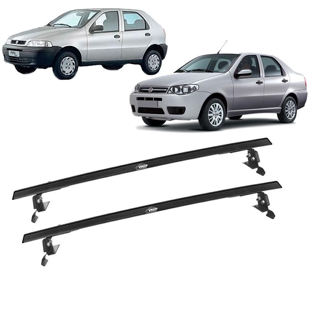 Rack Teto Aluminio Esportivo Fiat Palio E Siena 1996 A 2016